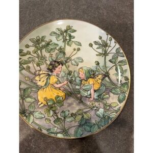 Heinrich Villeroy & Boch The Black Mambas Fairy Plate Ida Rentoul Outhwaite EUC